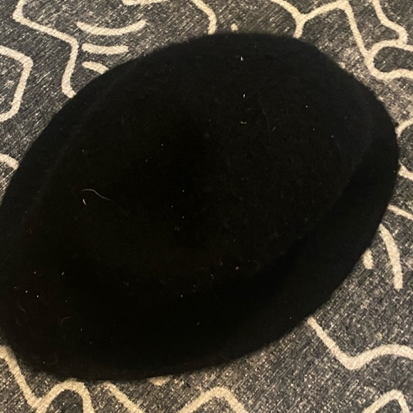 Wool black bucket hat - Picture 3 of 6